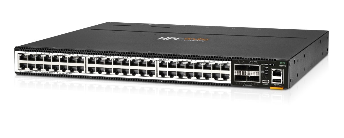 HPE NW Switch CX 8360v2 48SR 4QSFP28 FB 3F 2AC