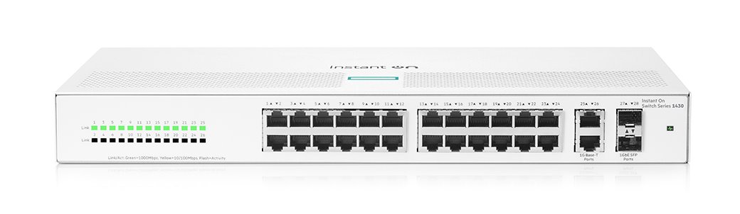 HPE NW Switch Instant On 1430 26G 2SFP