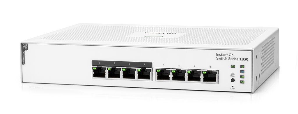 HPE NW Switch Instant On 1830 8G CL4 PoE 65W