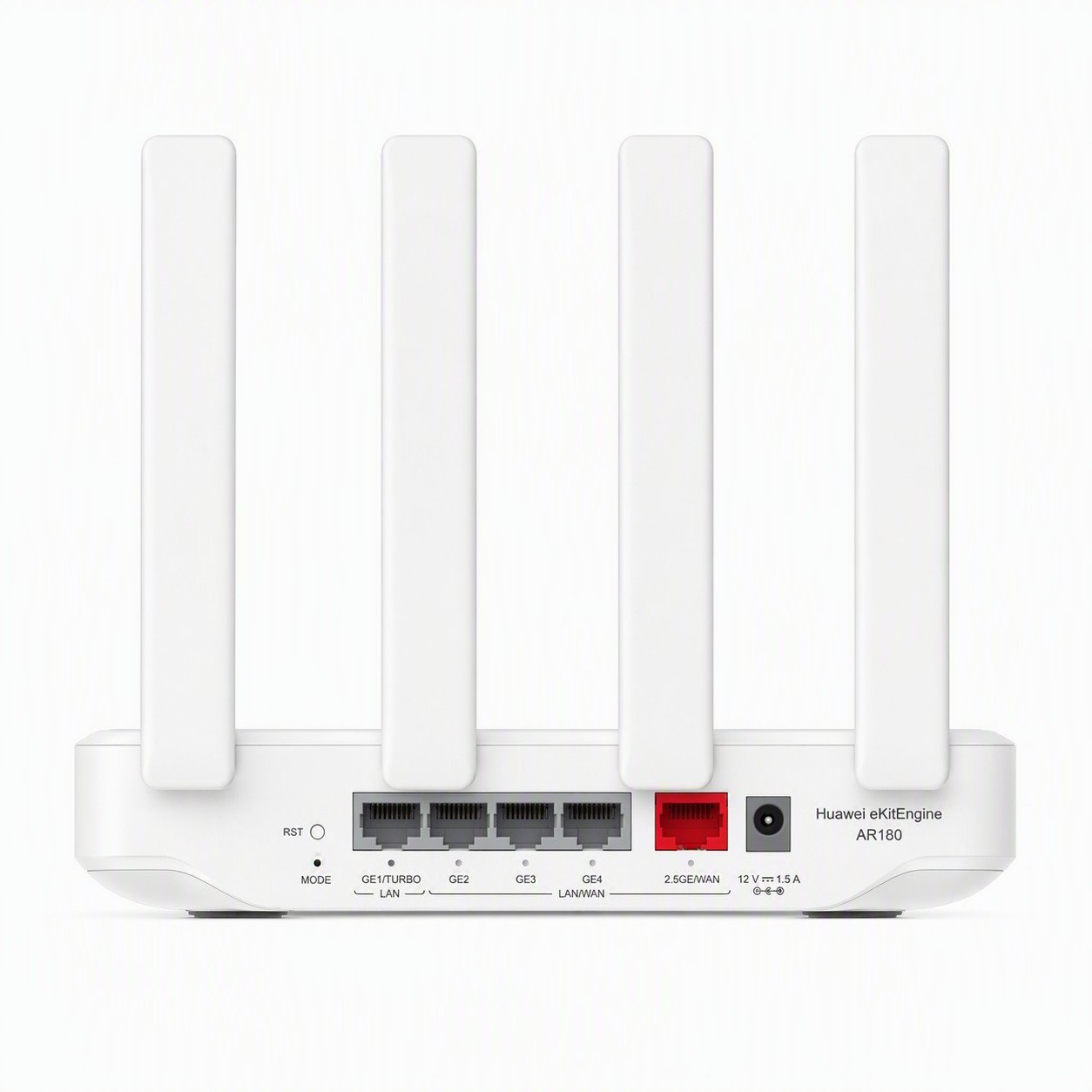Huawei eKit AR180 Dual Band Wi-Fi 7 Router BE3600, 1x 2.5G WAN, 4G LAN, Mesh, VPN, Fanless, Desktop
