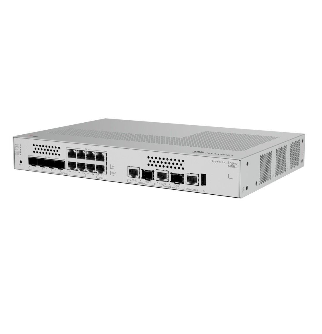 Huawei eKit AR580 Gateway 2.5G/10G, 2G WAN, 6G LAN, WAC, Firewall, VPN, Cloud Managed, Desktop