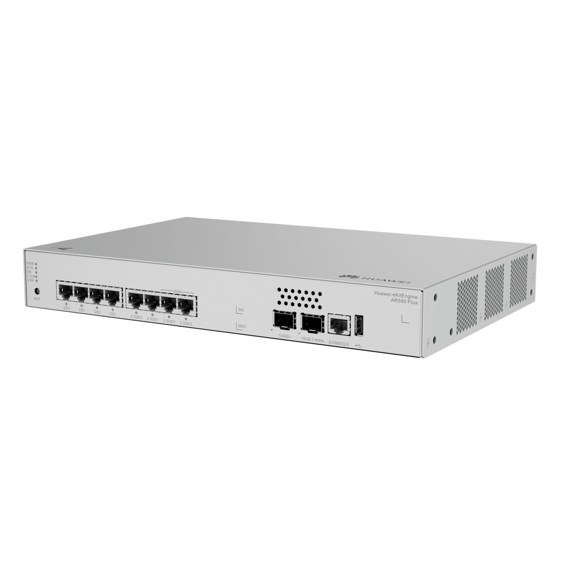 Huawei eKit AR580Plus Gateway 2x 2.5G WAN, 1SFP+, 4G + 2x 2.5G LAN, WAC, Firewall, VPN, Desktop