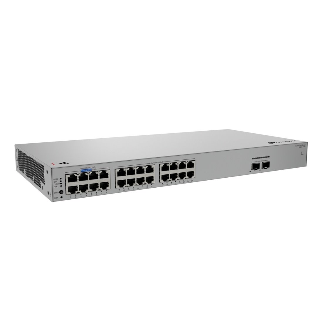 Huawei S210-24P2J Switch 24G PoE+, 2x 2.5G SFP, 400W PoE, L2 Managed, Rack