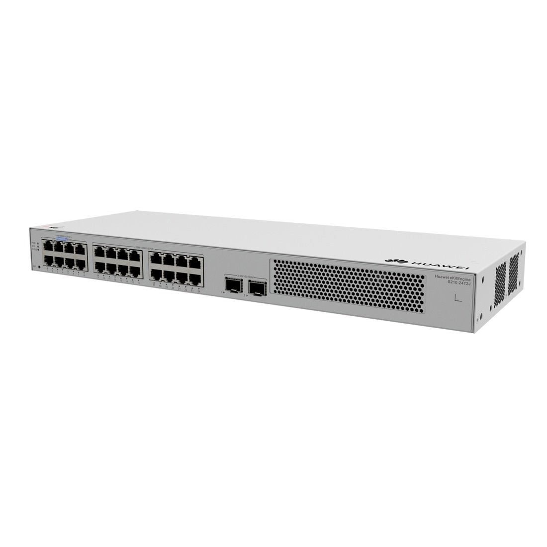 Huawei S210-24T2J Switch 24G, 2x 2.5G SFP, L2 Managed, Fanless, Rack