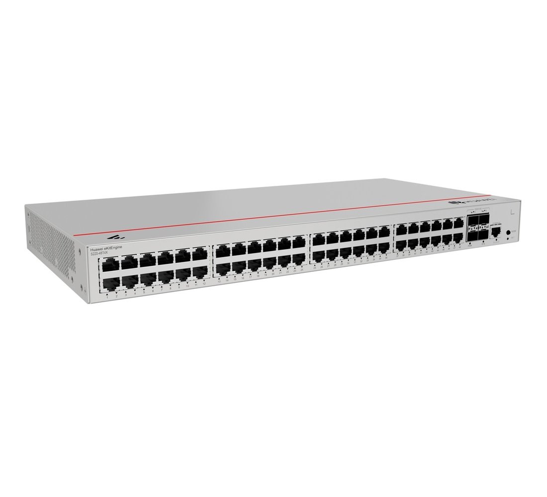 Huawei S220-48T4X Switch 48G, 4SFP+, L2 Managed, Rack