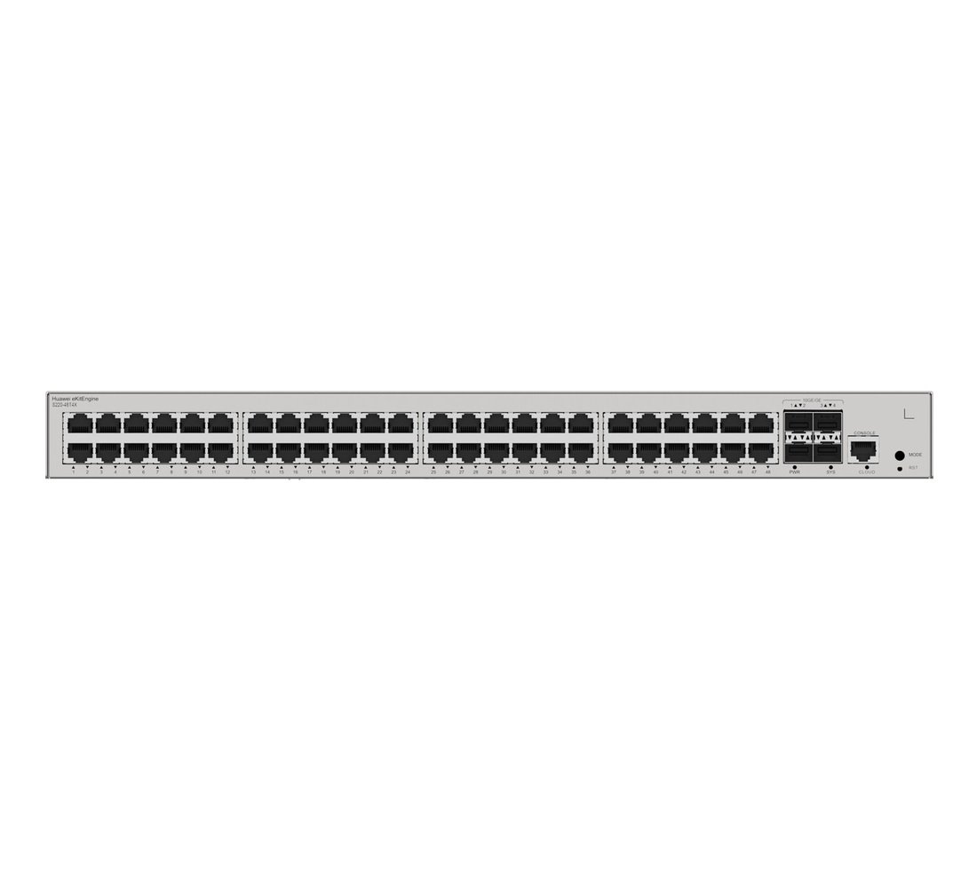 Huawei S220-48T4X Switch 48G, 4SFP+, L2 Managed, Rack