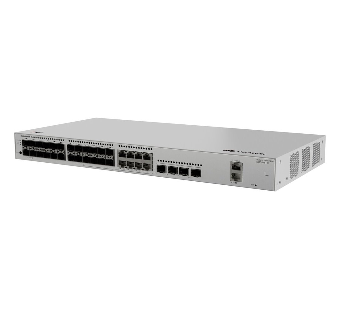 Huawei S310-24ST4X optický Switch 16SFP, 8G Combo, 4SFP+, L3 Managed, Rack