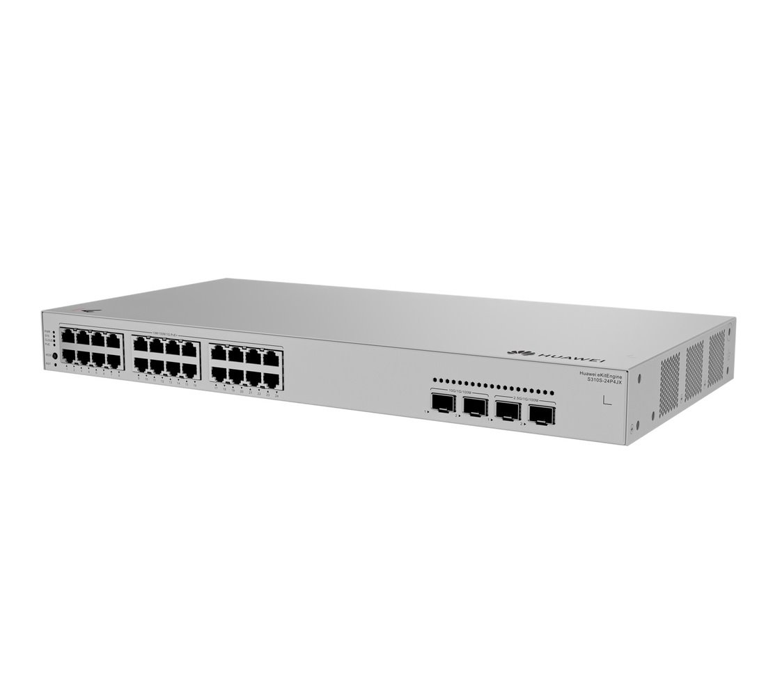 Huawei S310S-24T4JX Switch 24G, 2x 2.5G SFP, 2SFP+, L3 Managed, Rack