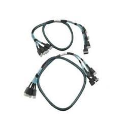 INTEL 875mm long, Cable Kit Oculink 2U 4 port Switch Card for Riser 1 or 2 to Middle Drive Bay