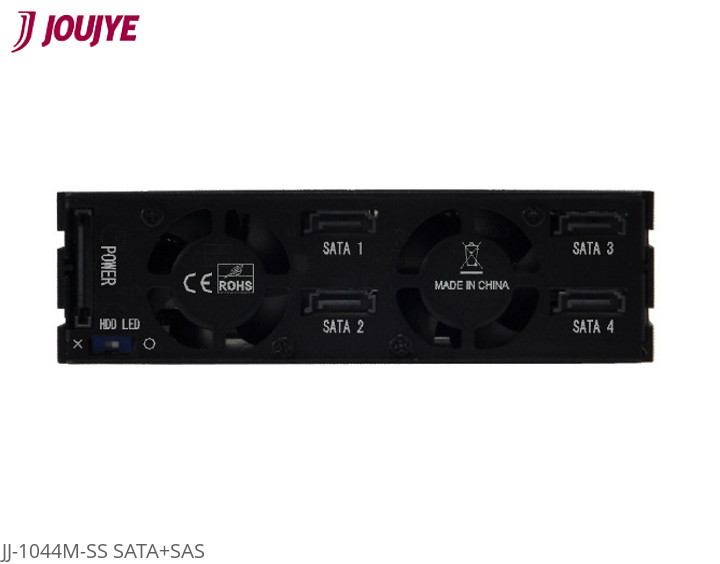 Jou Jye Backplane pro 4 x 2.5" U.2 NVMe do 5,25" pozice