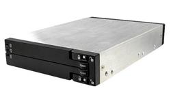 Jou Jye MobileRack pro 2x 2.5" SATA/SAS HDD do 1x 3,5" black