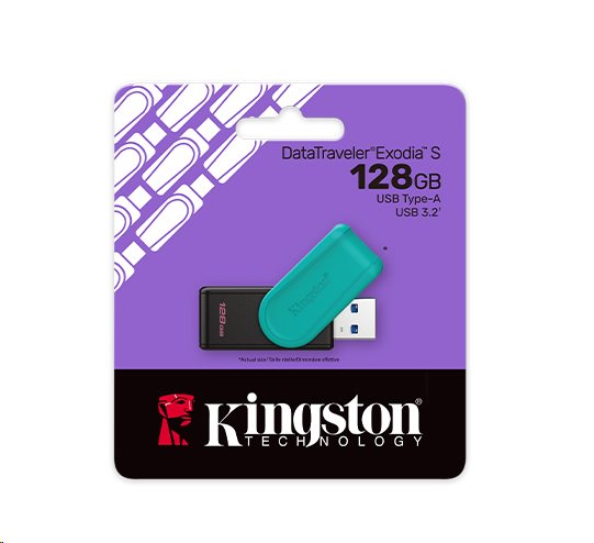 Kingston flash disk 128GB DT Exodia S USB 3.2 Gen 1