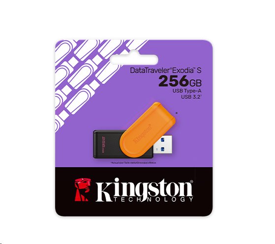 Kingston flash disk 256GB DT Exodia S USB 3.2 Gen 1