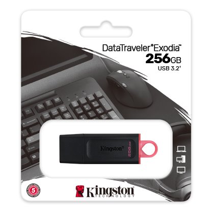 Kingston flash disk 256GB DT Exodia USB 3.2 Gen 1