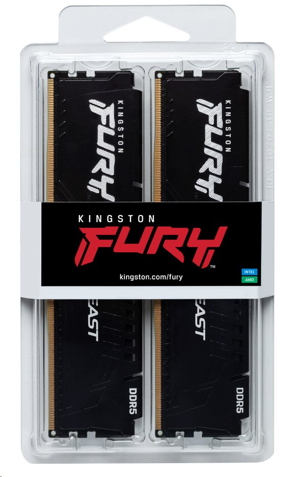 Kingston FURY Beast DDR5 16GB 5600MT/s DIMM CL36 EXPO