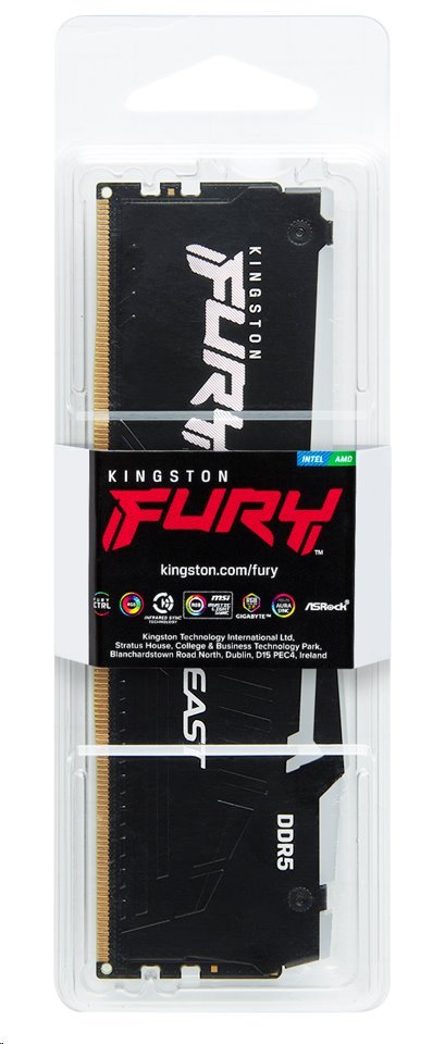 Kingston FURY Beast DDR5 32GB 5200MHz DIMM CL40 RGB