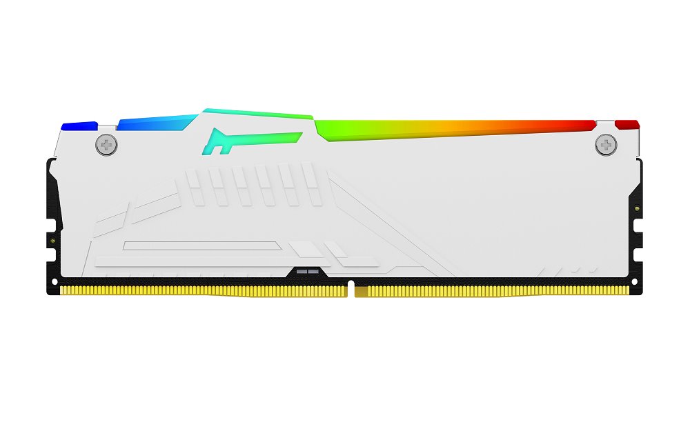 Kingston FURY Beast White DDR5 32GB (Kit 2x16GB) 5200MT/s DIMM CL40 RGB XMP