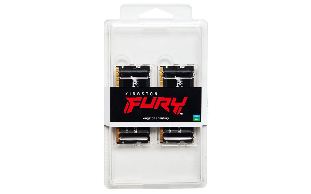 Kingston FURY Impact DDR5 32GB (Kit 2x16GB) 4800MHz SODIMM CL38