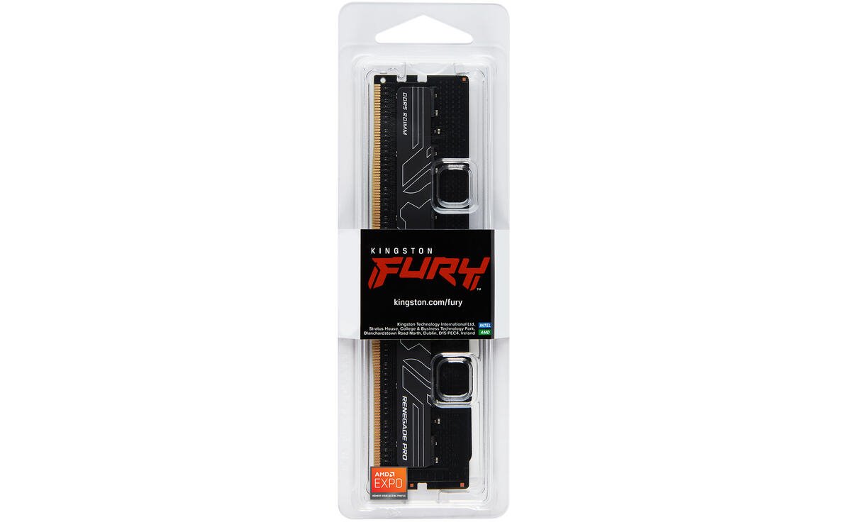 Kingston FURY Renegade Pro EXPO DDR5 32GB DIMM 6400MHz CL32 ECC Reg