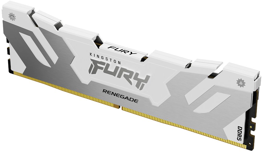 Kingston FURY Renegade White DDR5 16GB 6400MT/s DIMM CL32 XMP