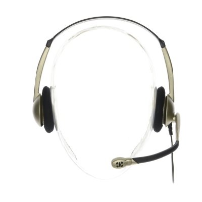 KOSS sluchátka CS100, 30Hz - 16kHz, 91dB/mW, 3.5mm jack, 2.5m, mikrofon - zlatá