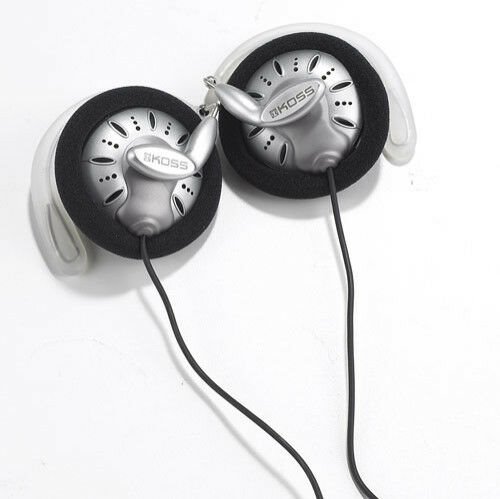 KOSS sluchátka KSC75, 15Hz - 25kHz, 101dB/mW, 3.5mm jack, 1,25m - stříbrná