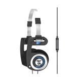 KOSS sluchátka Porta Pro MIC, 15Hz - 25kHz, 101dB/mW, 3.5mm jack, 1.2m - černá