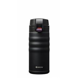 Kyocera cestovní termohrnek 350 ml, víčko flip-top, černý, MB-12F BK