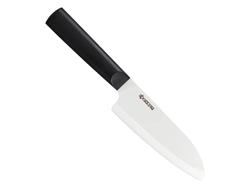 Kyocera keramický nůž, Chowa Series, Nůž santoku, 14 cm, bílá čepel, černá rukojeť, TK-140 WH-BK