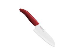 Kyocera keramický nůž, Gen Series, Nůž santoku, 14 cm, červený, FK-140 WH-RD