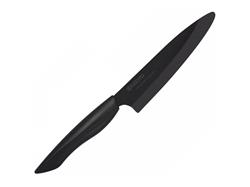 Kyocera keramický nůž, Shin Black Series, Plátkovací nůž, 13 cm, ZK-130 BK-BK