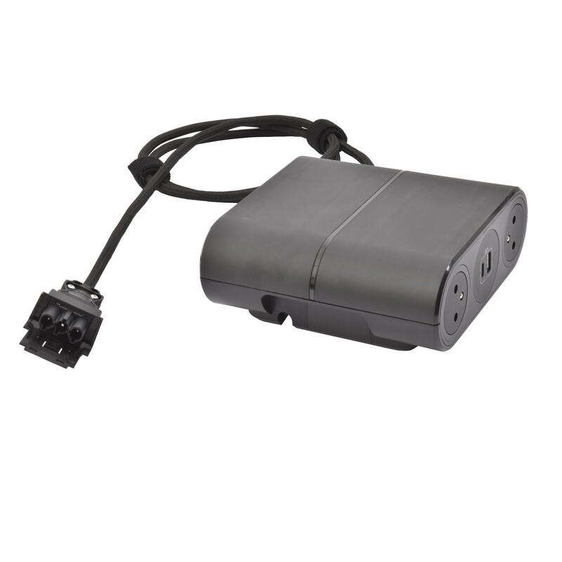 Legrand - Incara™ Link'On - Přídavný modul 4x2P+T/2xUSB A+C/Wieland, kabel 1,5m