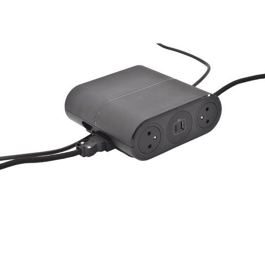 Legrand - Incara™ Link'On - Zásuvkový blok přenosný propojitelný 4x2P+T/2xUSB A+C/HDMI/Wieland, kabel 2,5m