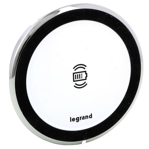 Legrand - Incara™ Mosaic - 15W bezdrátová nabíječka bez zdroje, bílá