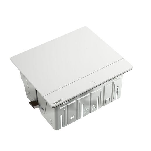 Legrand - Incara™ Pop-up - Prázdná krabice do nábytku, bílá, pro 4 moduly
