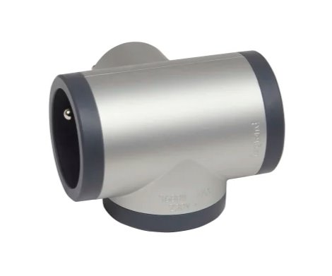 LEGRAND Revolution rozbočovač 3x2P+T, hliník