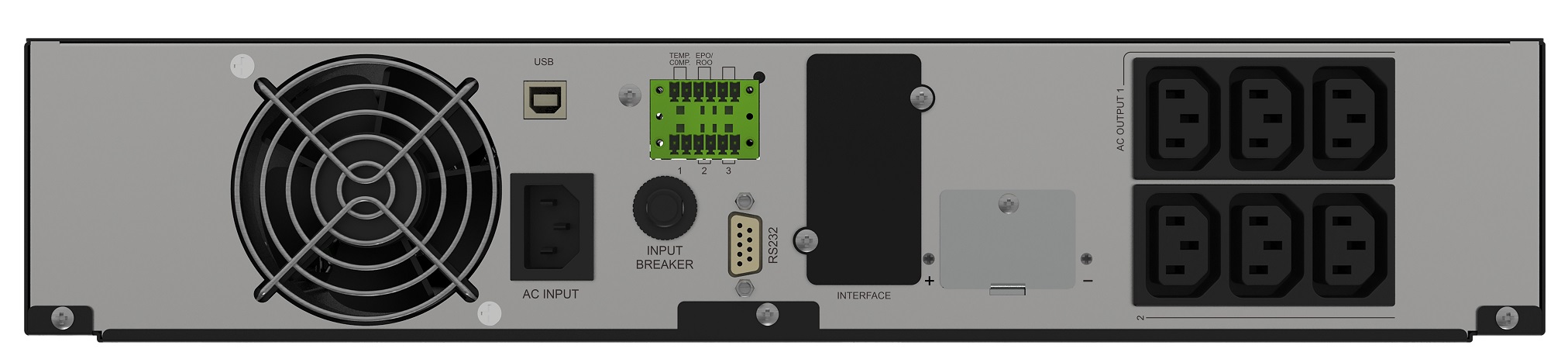 LEGRAND UPS Keor DK 1000VA/1000W, On-Line, Rack(2U)/Tower, výstup 6x IEC C13, USB, slot pro LAN, sinus
