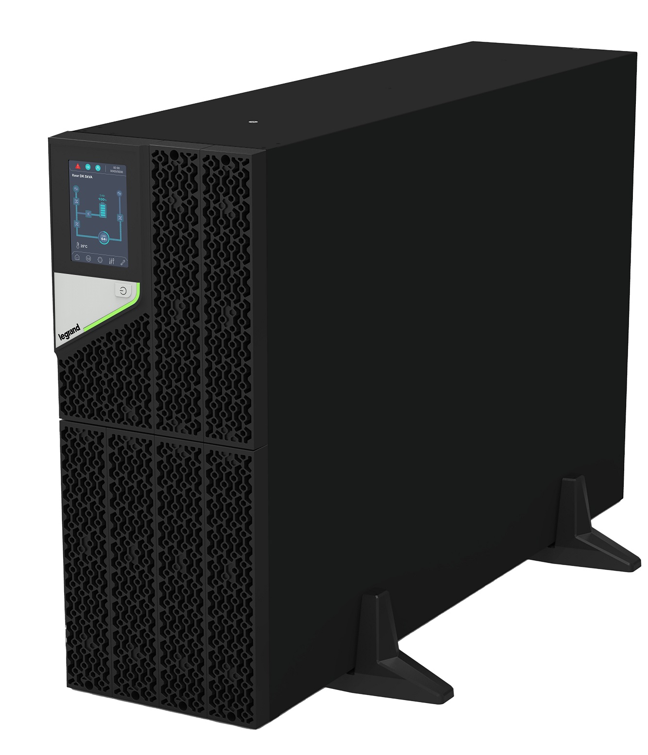LEGRAND UPS Keor DK 5000VA/5000W, On-Line, Rack(4U)/Tower, výstup 8/2x IEC C13/C19 + svorky, RS232, slot pro LAN