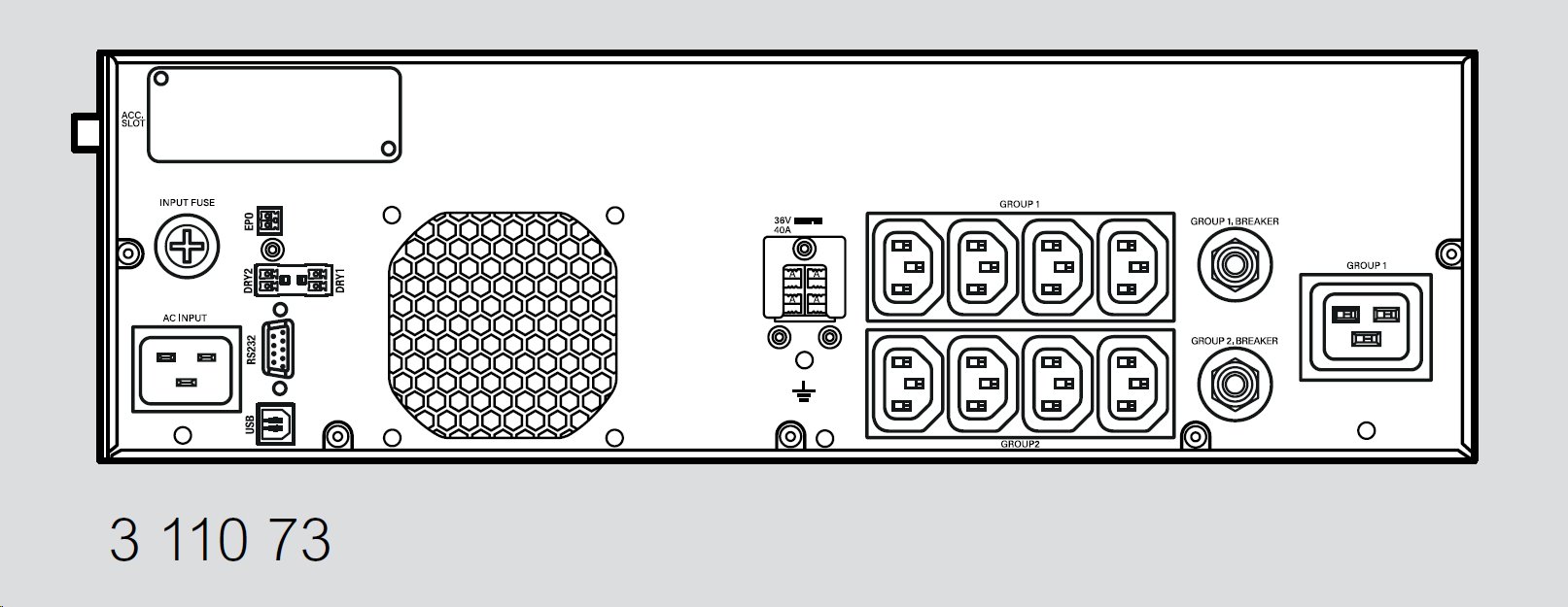 LEGRAND UPS Keor SPE Rack/Tower 3U 3000VA/2700W, Line-interactive, výstup 8/1x IEC C13/C19, sinus, USB, slot pro LAN