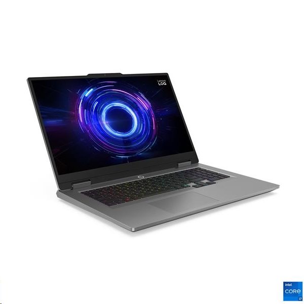 Lenovo IP LOQ 17IRX10, i7-13650HX, 17.3˝ 1920 x 1080 FHD, RTX 5050/8GB, 16GB, SSD 512GB, FDOS, šedý, 2y CI bez AC