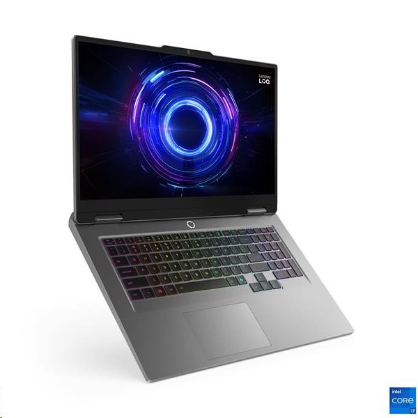 Lenovo IP LOQ 17IRX10, i7-13650HX, 17.3˝ 1920 x 1080 FHD, RTX 5050/8GB, 16GB, SSD 512GB, FDOS, šedý, 2y CI bez AC