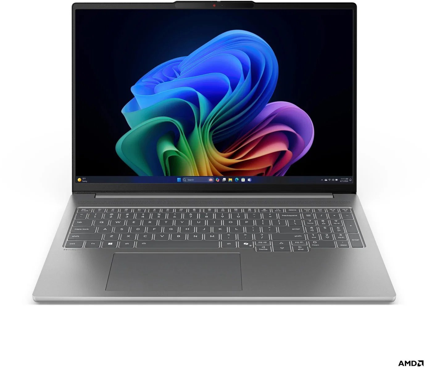 Lenovo IP Pro 5 16AKP10, Ryzen AI 7 350, 16.0˝ 2880 x 1800, RTX 5050/8GB, 32GB, SSD 1TB, FDOS, šedý, 2y CI