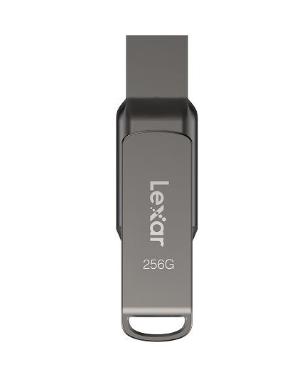 Lexar flash disk 256GB - JumpDrive D400 Dual USB-C & USB-A 3.1 (čtení až 130MB/s)