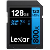 Lexar paměťová karta 128GB Professional 800x SDXC™ UHS-I, čtení/zápis: 45/150MB/s