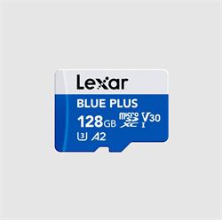 Lexar paměťová karta microSD 128GB BLUE PLUS microSDXC UHS-I až 170MB/s