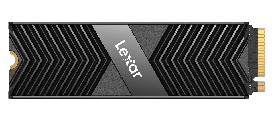 Lexar SSD NM800PRO PCle Gen4 M.2 NVMe - 1TB (čtení/zápis: 7500/6300MB/s) - Heatsink, černá