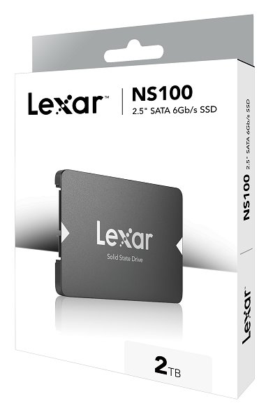 Lexar SSD NS100 2.5" SATA III - 2TB (čtení/zápis: 550/500MB/s)