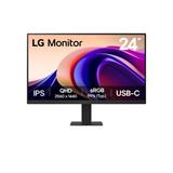 LG 24U631A-B 23.8"W IPS LED 2560x1440 5ms 5 000 000:1 250cd HDMI USB-C(15W) 100Hz čierny