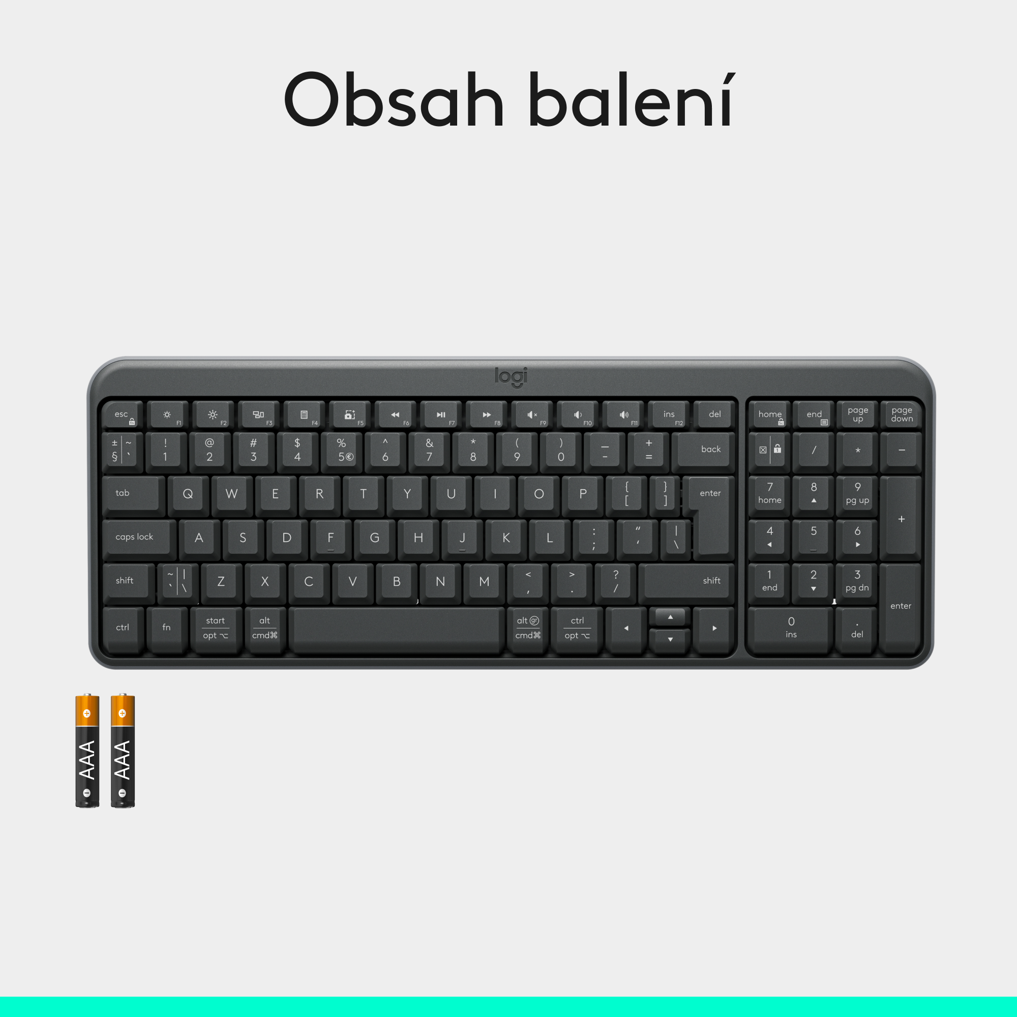 Logitech® Keyboard K120 - CZE - USB - EER
