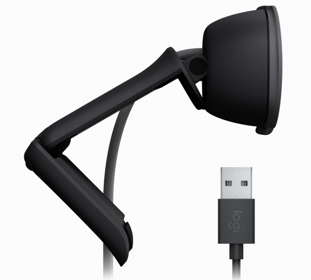 Logitech Brio 100 Full HD webcam - ROSE - EMEA